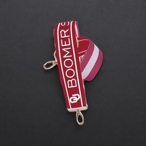 Oklahoma “Boomer Sooner” collegiate purse strap